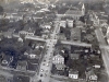 Vista aérea do município em 1950