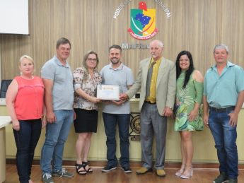 Escola Agr Cola De Mafra Homenageada Pela C Mara Click Riomafra