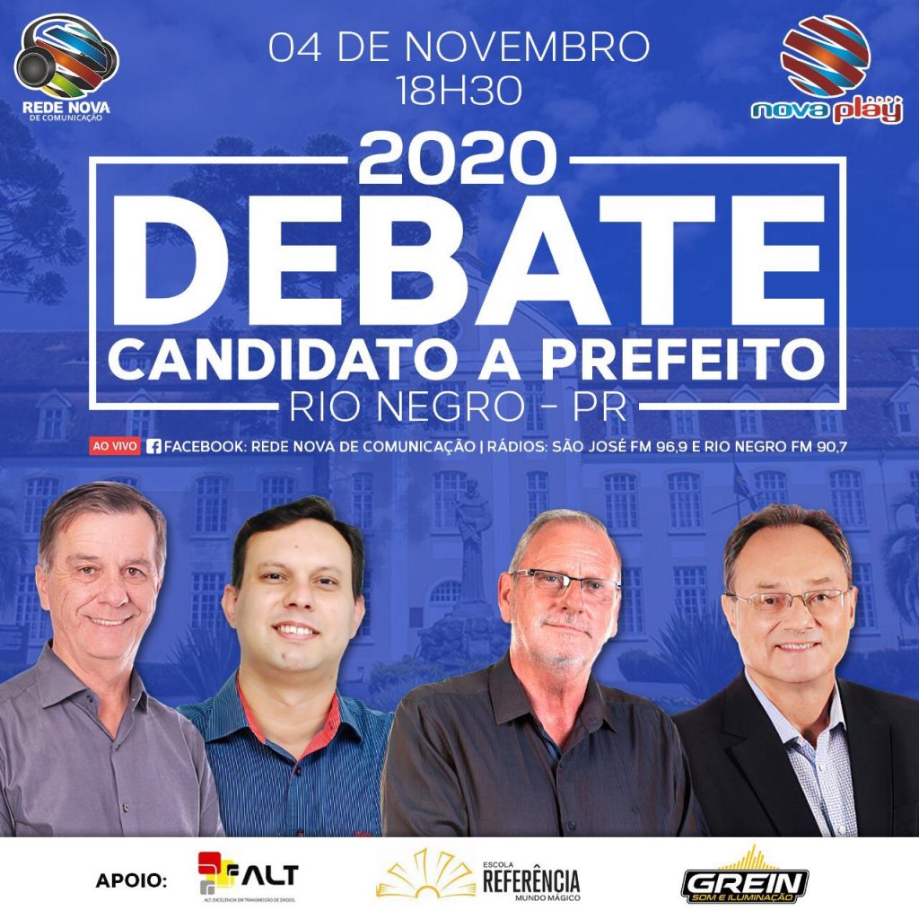 Realizado O Debate Entre Os Candidatos A Prefeito De Rio Negro Click