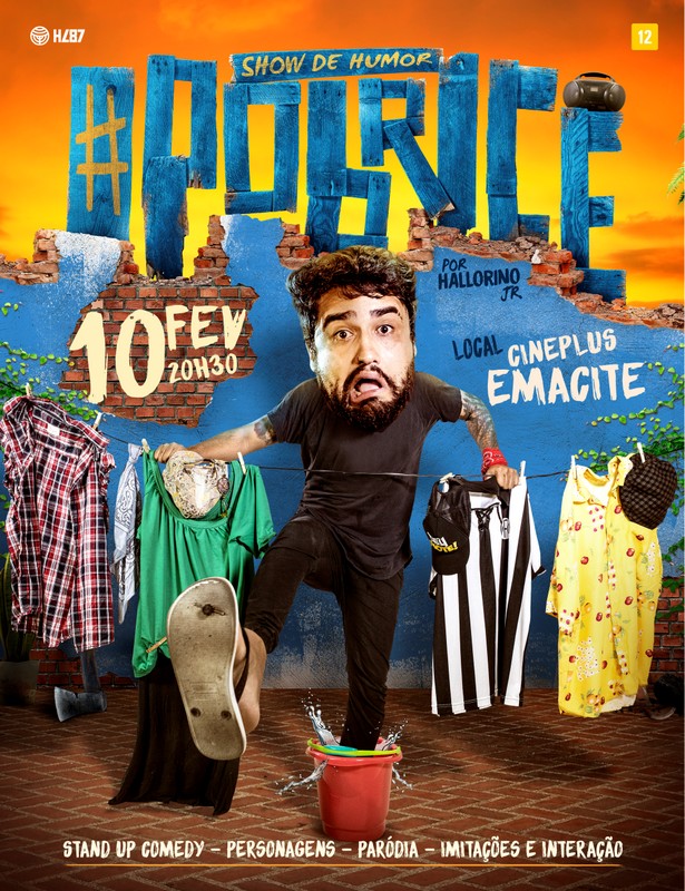 Show de Humor #Pobrice com Hallorino Jr