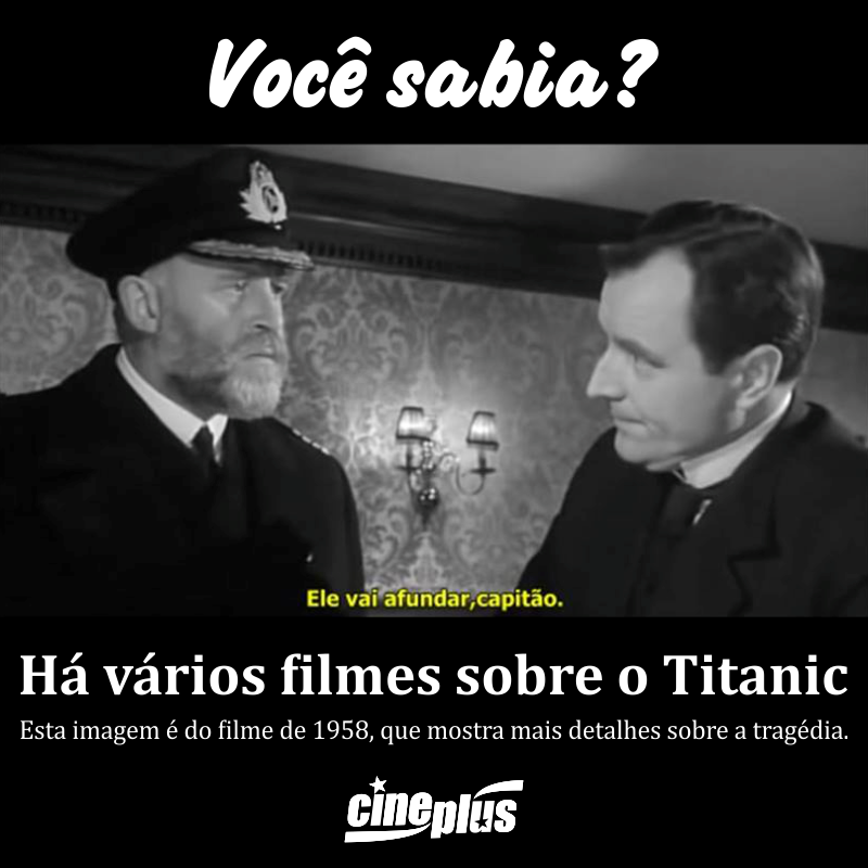 Você já se emocionou com a história do Titanic no cinema