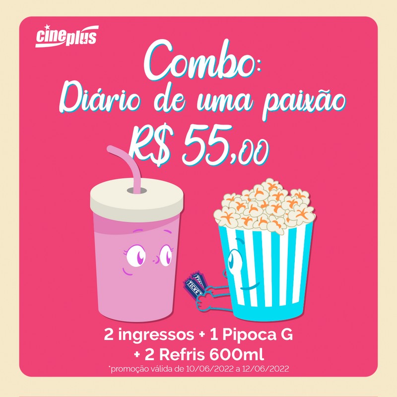 O amor está na tela da Cineplus! Confira os combos para o Dia dos Namorados (1)