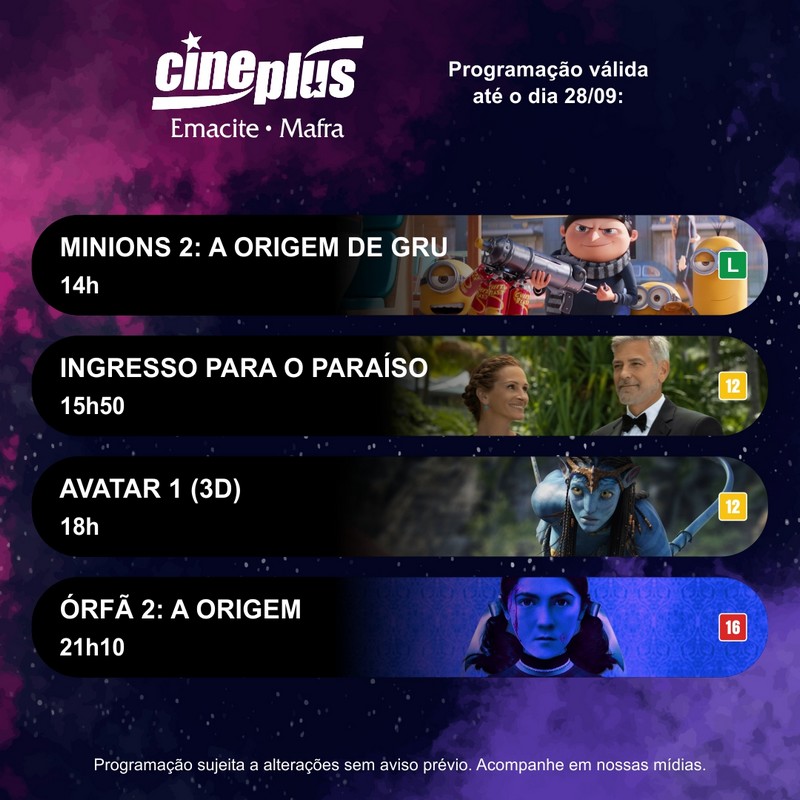 Programação Mafra