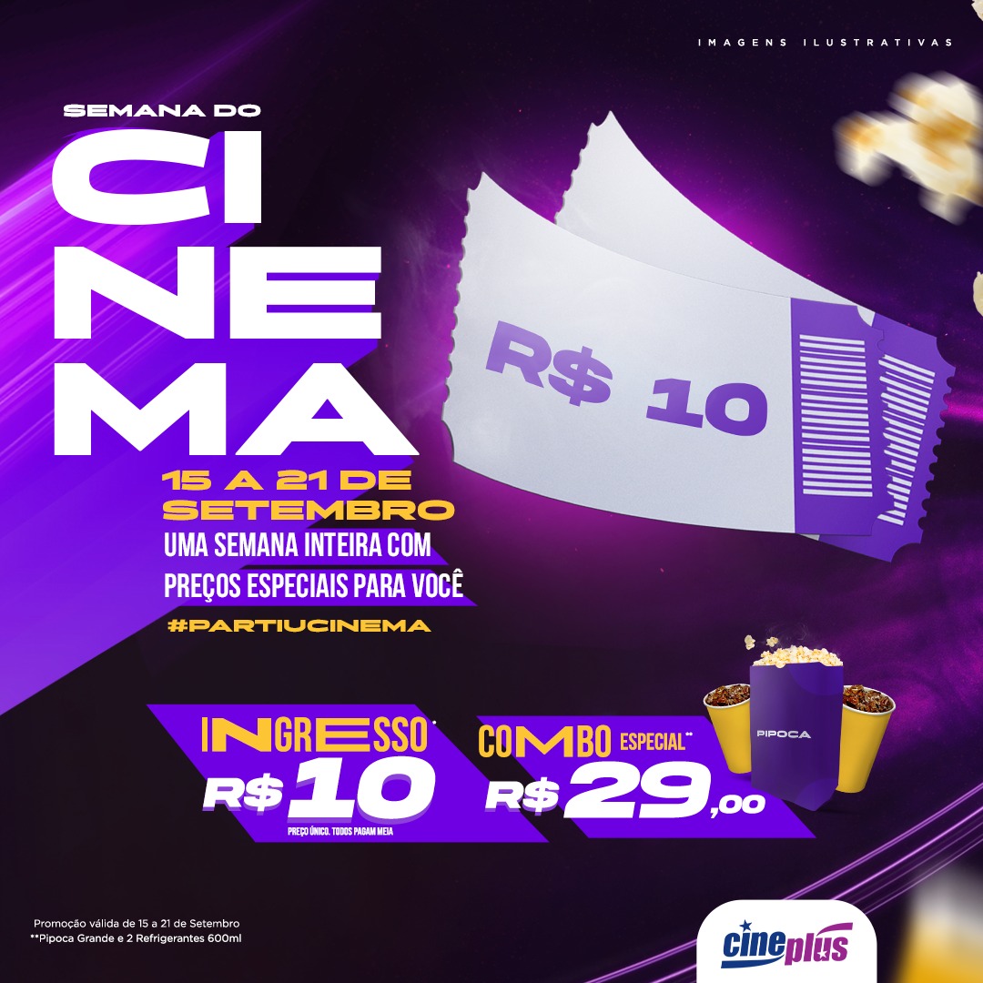 Promoção especial para a Semana do Cinema