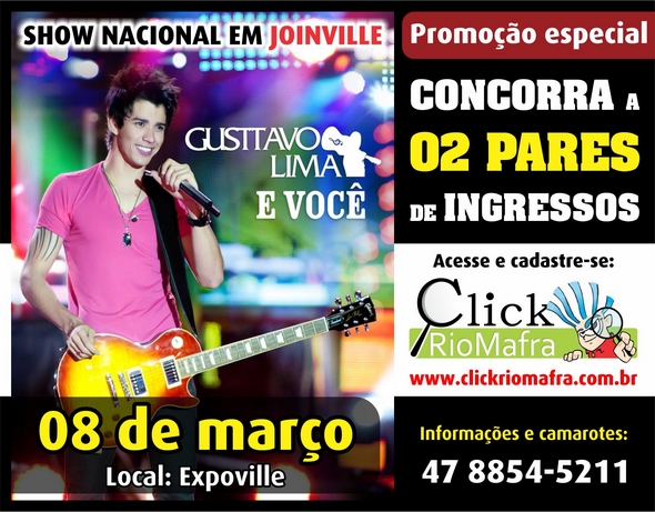 Show com Gusttavo Lima em Joinville