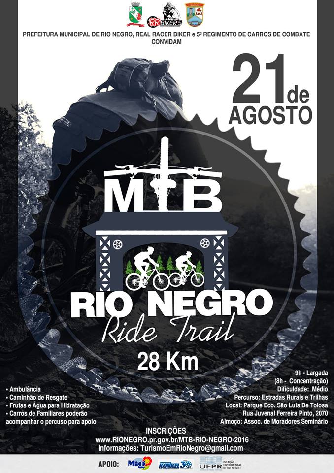 Participe do 2º Rio Negro MTB Ride Trail