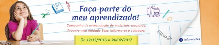 Sesc realiza Campanha “Material Escolar para Todos” (1)