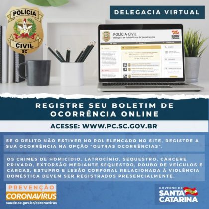 Delegacia Virtual é Ampliada Para Registro De Boletim De Ocorrência ...