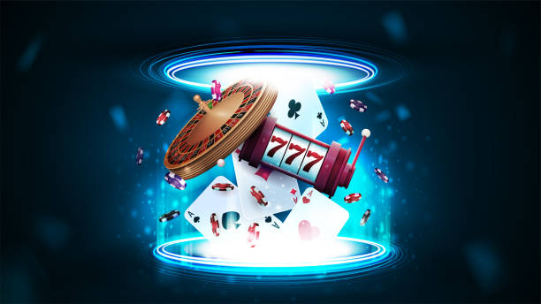 Publicidade do casino 777 online, dois dados de jogo de casino